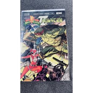 BOOM! Studios Comic Book Multi Power Rangers TMNT II #1 Dan Mora Art